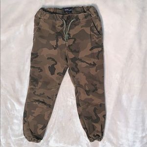 {vintage havana} boys camouflage joggers